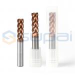 High Hardness Square End Mill For Carbon Steel / Alloy Steel / Cast Iron for sale