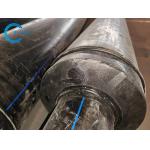 DN160 Self Float Dredging HDPE Pipe With High Density Foam Filled