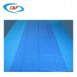 Blue Reinforced Surgical Sterile Medical Equipment Covers Drapes For Back Table for sale