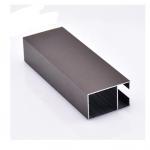 6m Light Bronze Anodized Aluminium Extrusion Profiles For Windows Doors Frame for sale