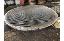 China Chemical Field Titanium Cladding Plates Titanium Tube Sheets ASTMb898 supplier