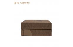 China XL Packaging Custom Packaging Box Factory 50ml 100ml Paper White Perfume Box Personalized Fragrance Packaging Box With Foam Tray supplier