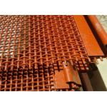 65Mn High Carbon Stone Crusher Self Cleaning Screen Mesh  For Quarry Equipment for sale