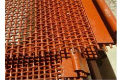 China 65Mn High Carbon Stone Crusher Self Cleaning Screen Mesh  For Quarry Equipment supplier