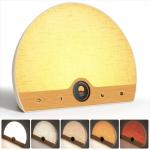 ABS Wake Up Light Therapy Lamp Adjustable Sunlight Alarm Clock 2700K 4000K 6000K for sale