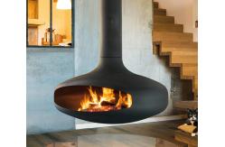 China 800-1250mm Wood Burning Fire Pits Bioethanol Hanging Fireplace Scratch Resistant supplier