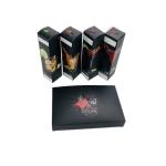 Black Matte Uv Printing Custom Paper Box For Perfume / CBD Oil Packaging for sale