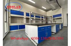 China Multi Cabinet Lab Workbenches Suppliers With Fire Resistant Chemical Resistant Safety Features supplier