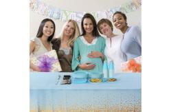 China PEVA Birthday Dessert Rectangle Printed Tablecloth Custom Color supplier