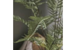 China Corner Landscaping Fern Artificial Potted Floor Plants Anti Fading supplier