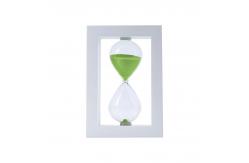 China 30 Second Sand Timer Hourglass Stool Wood Custom for Business Gifts supplier