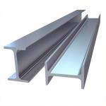 Carbon Structural I H Section Galvanized Steel Profile Beam for Solar Mounting Structures for sale