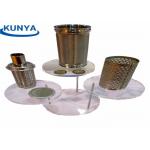 Architectural 904L Inconel Stainless Steel Filter Element Mesh Baskets for sale