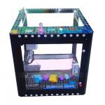 Coin Operated Magic Cube Crane Games Mini Claw Machine with and 114KG Capacity for sale