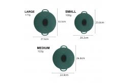 China BPA Free Anti Overflow Silicone Splatter Shield supplier