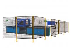China Industrial Machine Guarding , Perimeter Safety Guarding For Package Equipment Protector supplier