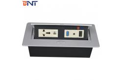 China Conference Table Cable Connection Pop Up Electrical Socket With Usb And HD-MI supplier