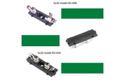 China 6x30 6X32 15A PCB Mount Fuse Holder 125V PBT Fire retardant supplier