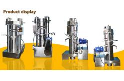 China Alloy Steel Hydraulic Oil Extractor / Aovcado Oil Pressing Device 6YY-230A Model supplier