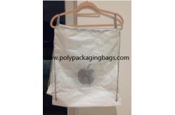 China STR Double Layer CPE PE Plastic Drawstring Backpack supplier