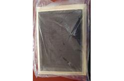 China 25mm 5.2mm Brass Ventilation Plate Honeycomb Ventilation Panels With Frame supplier