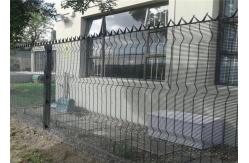 China Powder Coated Welded Wire Mesh Fence Panels For Prison With Square Hole supplier