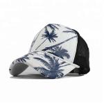 Sublimation Custom 5 Panel Trucker Cap Adults Size Adjustable Style Mesh Hat for sale