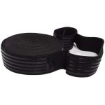 Flat Striped Fold Over Elastic Band Nylon Webbing 3.5cm Width