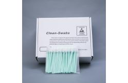 China Industrial Solvent Cleaning Swabs Thermally Bonded Foam Head Easy To Use supplier