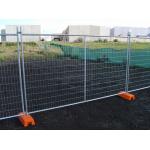Hot Dipped Galvanized Temporary Fence Convenient Installation for Construction Site for sale