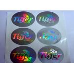 Tamper Evident 3D Custom Holographic Labels For vial Label Box Packaging
