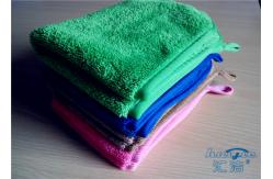 China Ultra Thick Plush Fleece Microfiber Dish Cloths / Towel Swirl Free 10 x 10 supplier