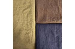 China Soft Breathable Stonewashed Ramie Blend Linen Cotton Fabric Plain Dyed supplier
