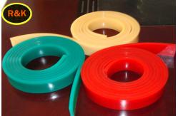 China 75A Polyurethane Silk Screen Printing Squeegee Rubber Roll For UV Ink supplier