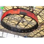 P4 Indoor High Definition Flexible Curve LED Billboards RGB 3 In 1