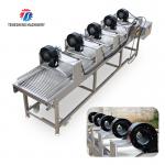 350KG 380V Vegetable drain air drying machine complete set of equipment for fruit and vegetable air drying parallel air for sale
