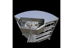 China Height 1000mm Electronic Half Height Turnstile Gates OEM ODM supplier