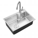 ASC1L5801 Undercounter Single Bowl Wash Basin Brushed With Overflow for sale