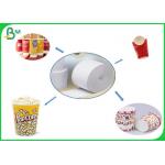 Eco - Friendly Biodegradable 180gsm 200gsm 230gsm PE Coated Food Grade Paper Roll For Lunch Box for sale