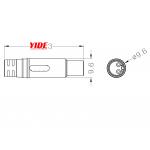 60V 10A Ebike Battery Connector Plug 2 PIN Famale Connectors for sale