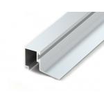 6063 Silver Anodized Extruded Aluminum Windors Profiles for Sliding Windows Frame