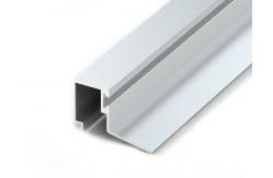 China 6063 Silver Anodized Extruded Aluminum Windors Profiles for Sliding Windows Frame supplier