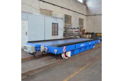 China Multi Function Heavy Duty Transport Trolley , 35T Radio Control Electric Flat Car supplier