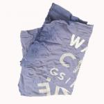 Mechanical Industrial Cleaning Wiping Rags Excellent Adsorption various size for sale