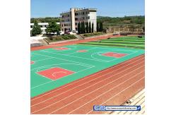 China Antimicrobial All Weather Track Surface Mixed Basketball Court supplier