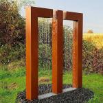 Highly Weather Resistant Corten Steel Water Feature OEM