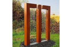 China Highly Weather Resistant Corten Steel Water Feature OEM supplier