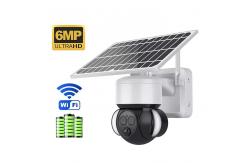 China 6MP 4G Solar Camera 12X Zoom Dual Lens PTZ Camera Auto Tracking Camera supplier