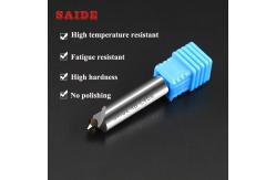 China Acrylic machining Tool Finishing V-shaped Diamond Engraving Cutter Acrylic Trimming Machine Tools supplier