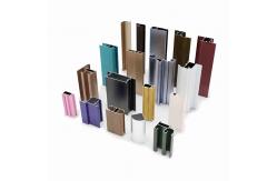 China ISO9001 Electrophoresis Aluminum Profile Section For Windows 6063 T5 supplier